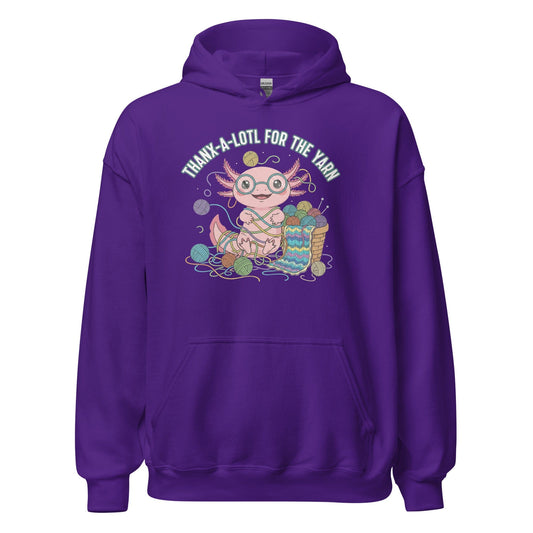 Thanx-a-lotl Hoodie Purple / S