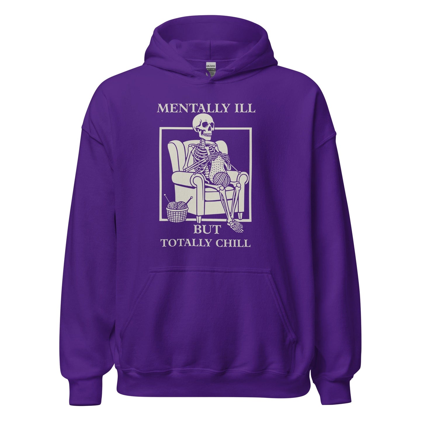 Totally Chill Hoodie Purple / S