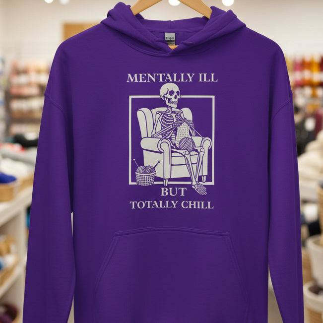 Totally Chill Hoodie Purple / S