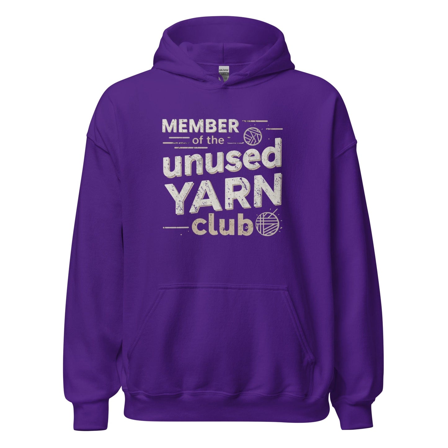 Unused Yarn Hoodie Purple / S