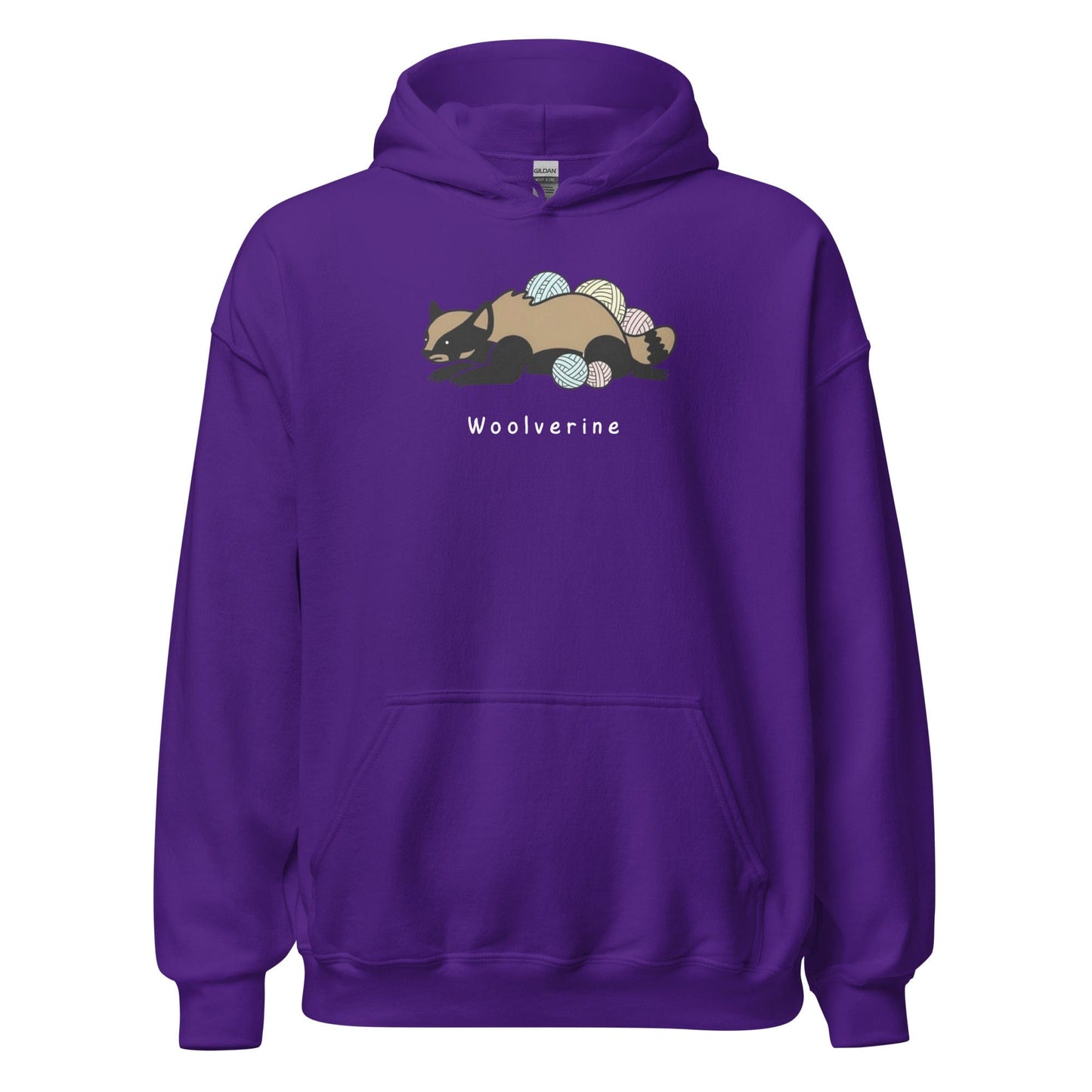 Woolverine Hoodie Purple / S