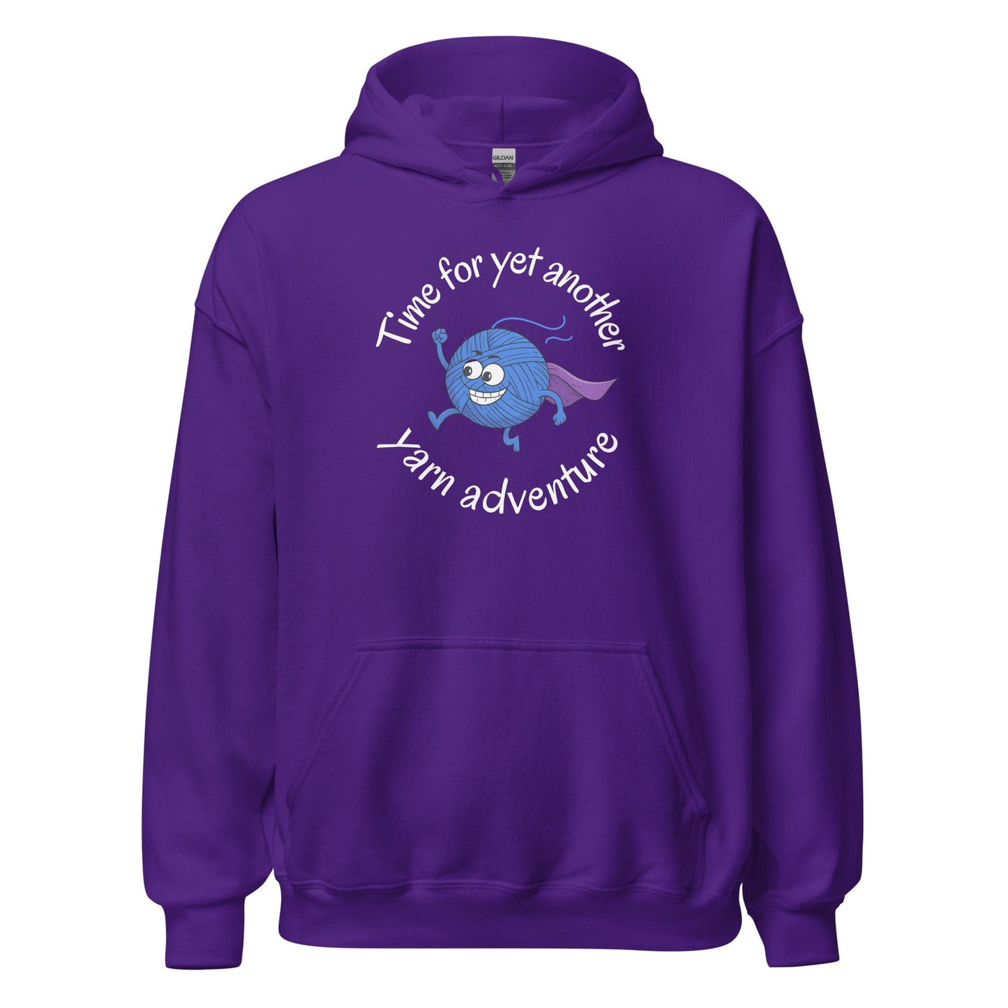 Yarn Adventure Hoodie Purple / S