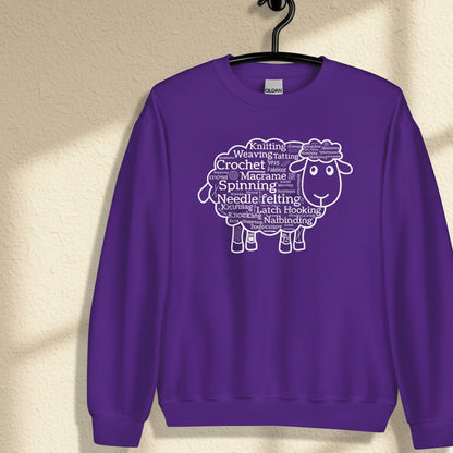 Yarn Cloud Sweatshirt Purple / S