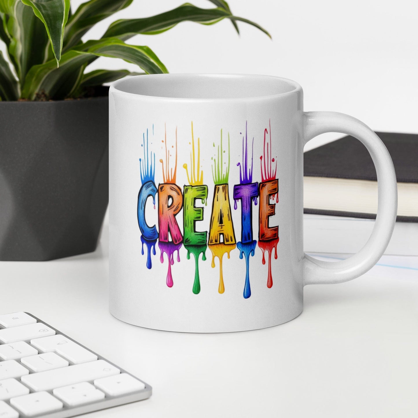 Rainbow Create Mug