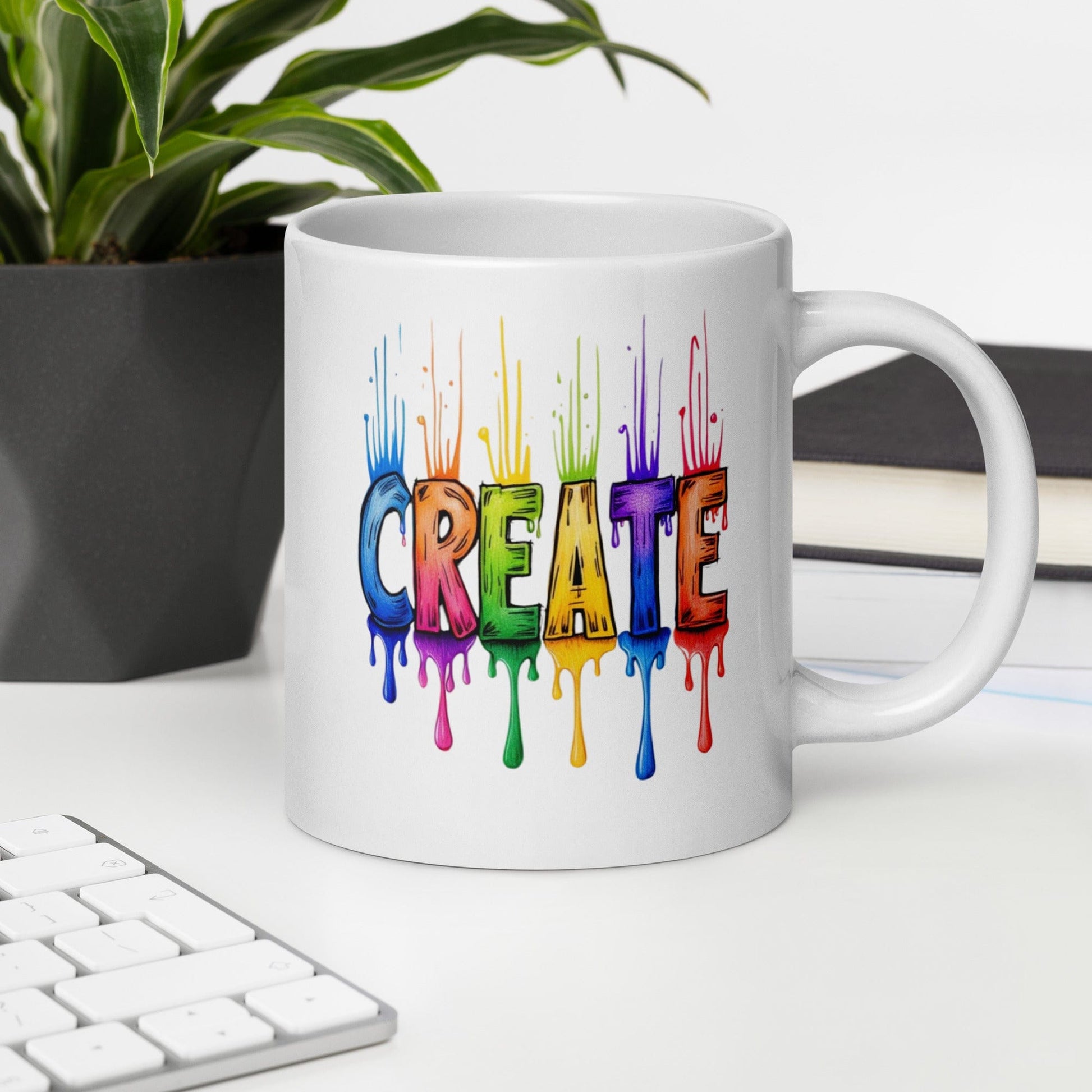 Rainbow Create Mug