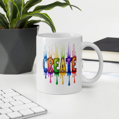 Rainbow Create Mug
