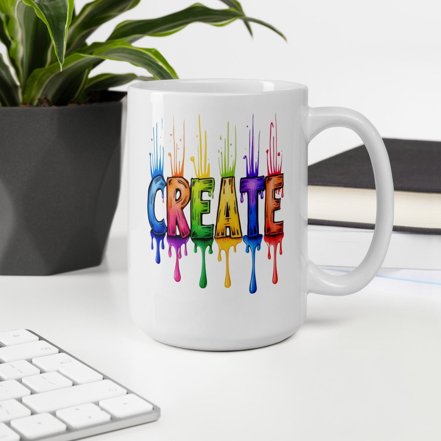 Rainbow Create Mug
