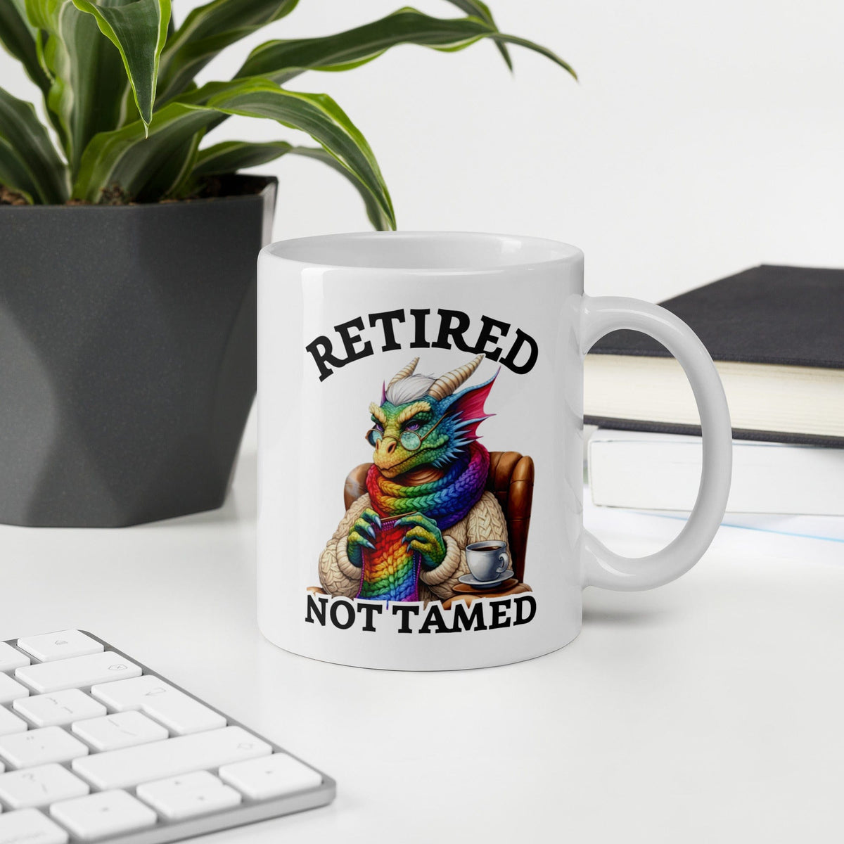 Retired not Tamed Mug