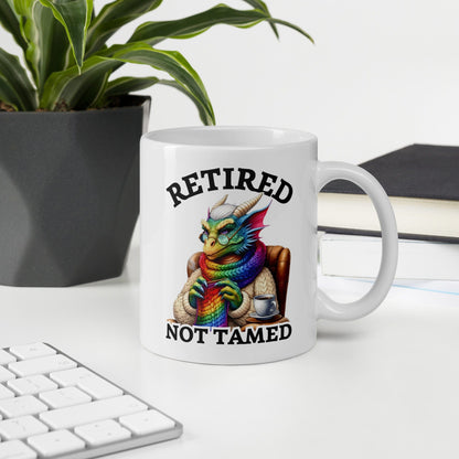 Retired not Tamed Mug