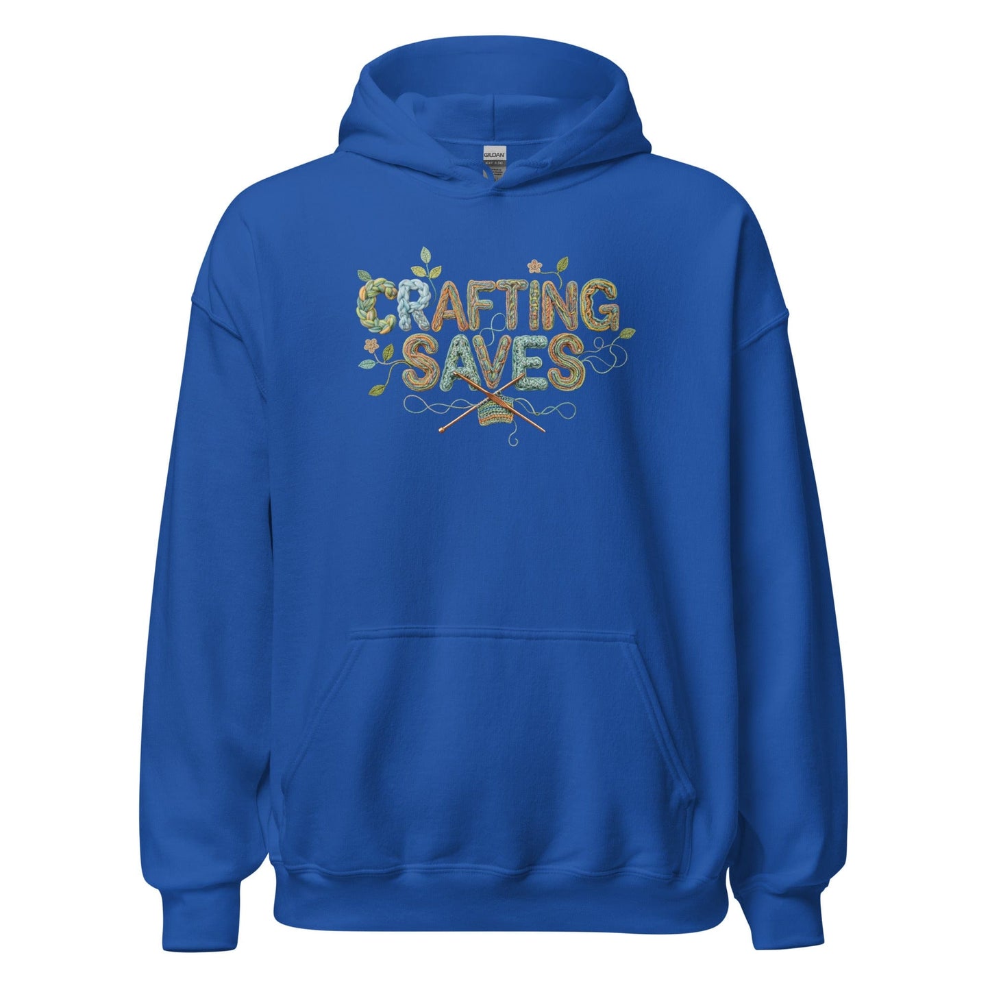 Crafting Saves Hoodie Royal / S