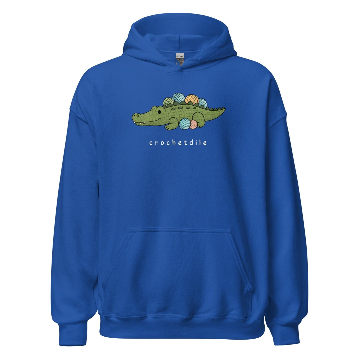 Crochetdile Hoodie Royal / S