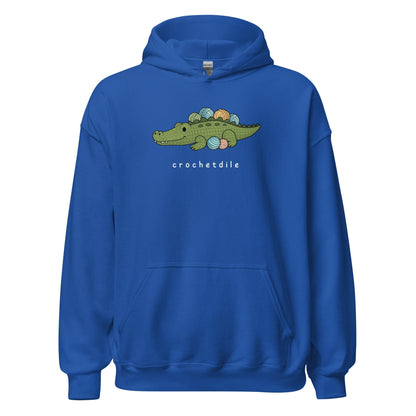 Crochetdile Hoodie Royal / S