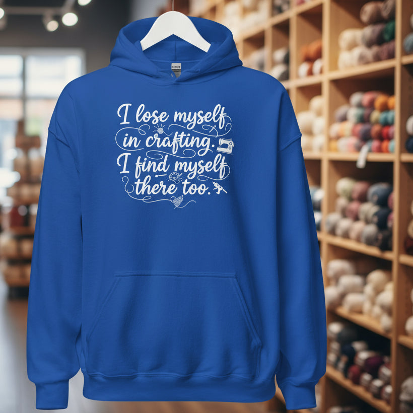 Find Myself Hoodie Royal / S
