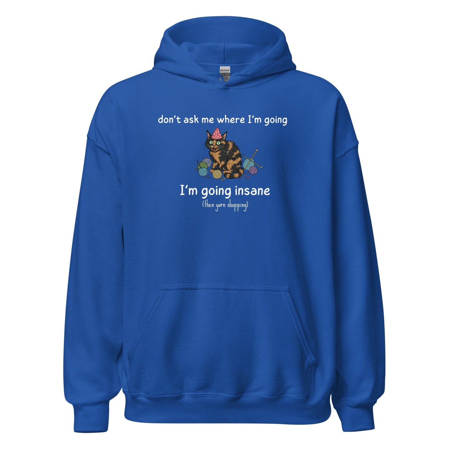 Going Insane Hoodie Royal / S