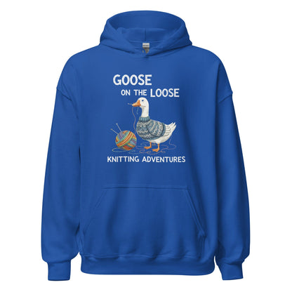 Goose on the Loose Hoodie Royal / S