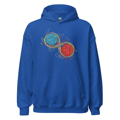Infinity Yarn Hoodie Royal / S