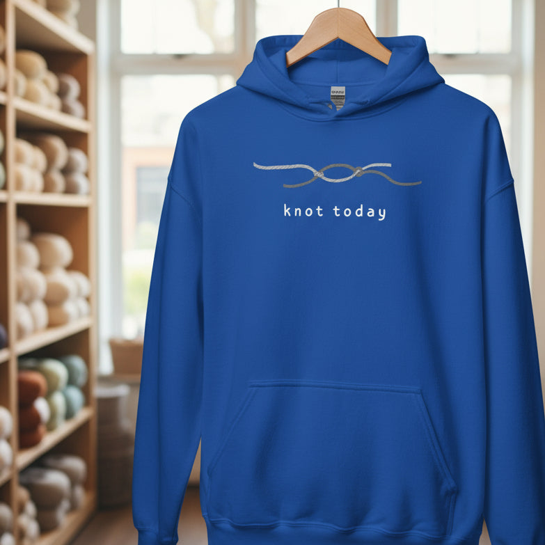 Knot Today Hoodie Royal / S