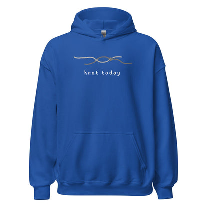 Knot Today Hoodie Royal / S