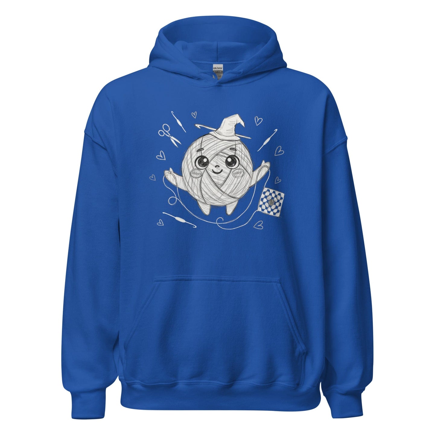 Magic Yarn Hoodie Royal / S