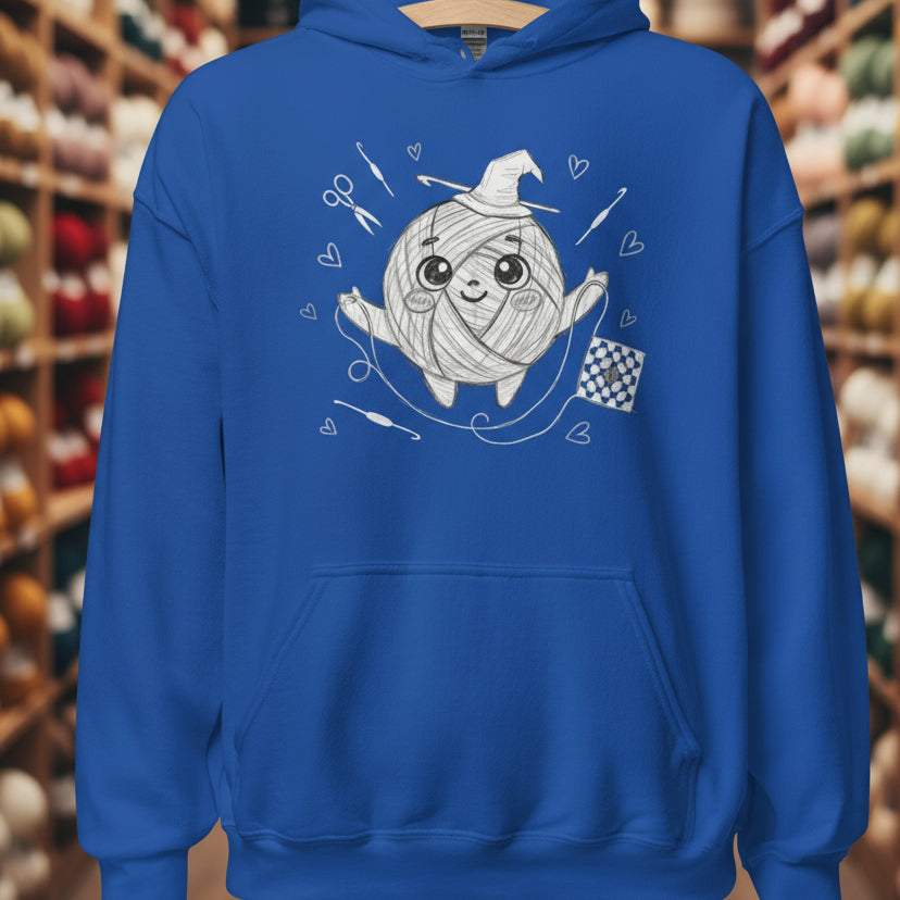 Magic Yarn Hoodie Royal / S