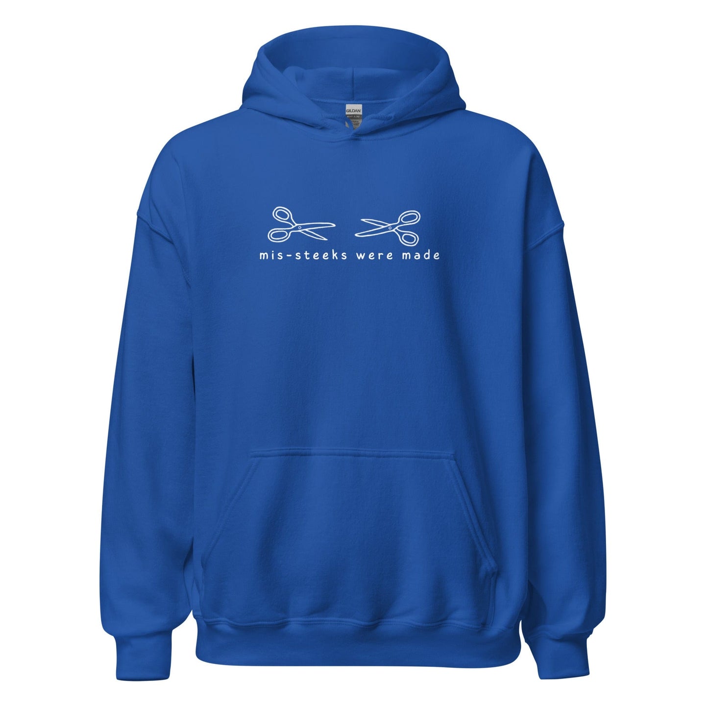 Mis-Steek Hoodie Royal / S