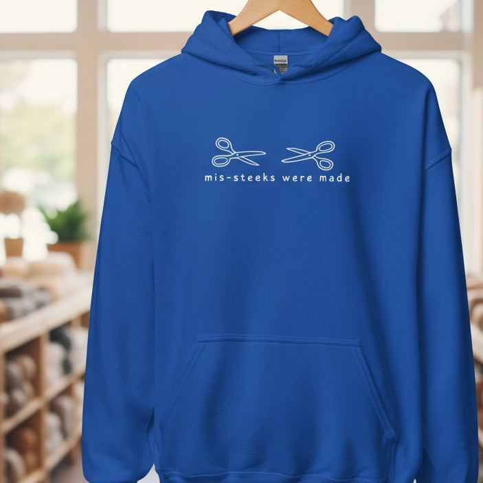 Mis-Steek Hoodie Royal / S