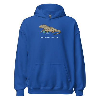 Moknitor Lizard Hoodie Royal / S