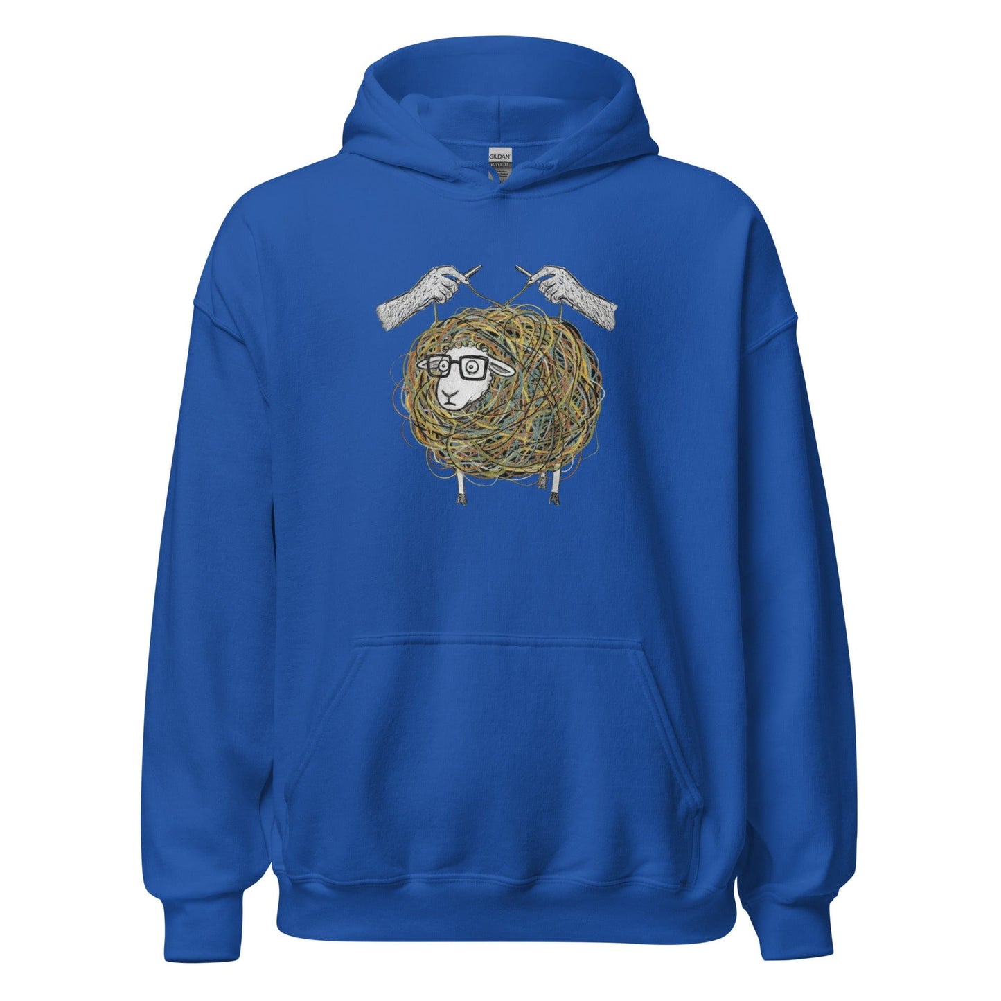 Organised Chaos Hoodie Royal / S