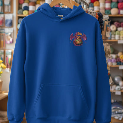 Pocket Dragon Hoodie Royal / S