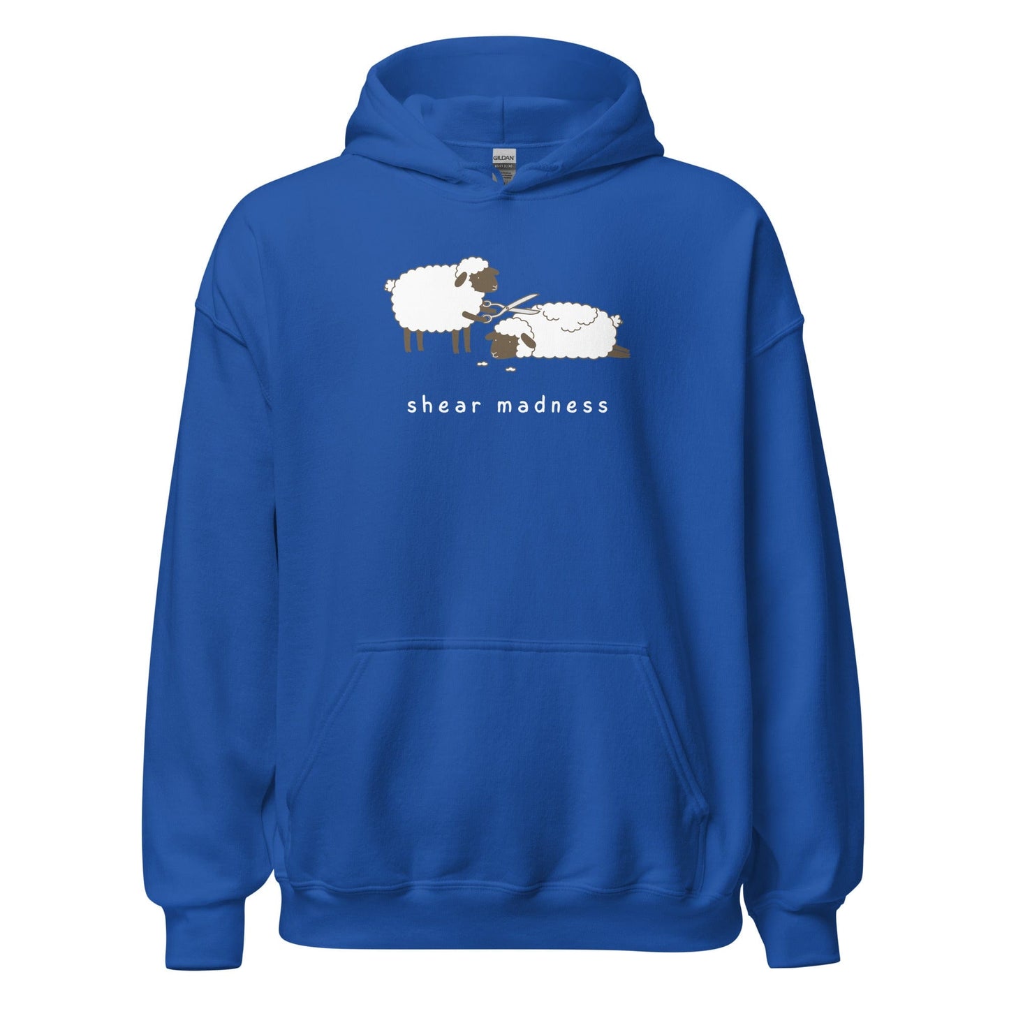 Shear Madness Hoodie Royal / S