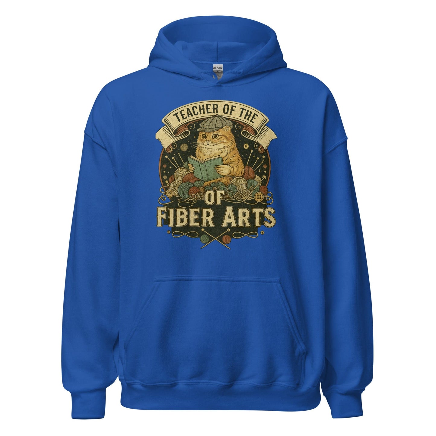 Teacher of the Fiber Arts Hoodie Royal / S