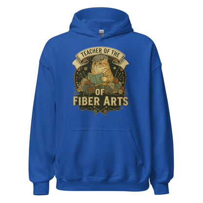 Teacher of the Fiber Arts Hoodie Royal / S