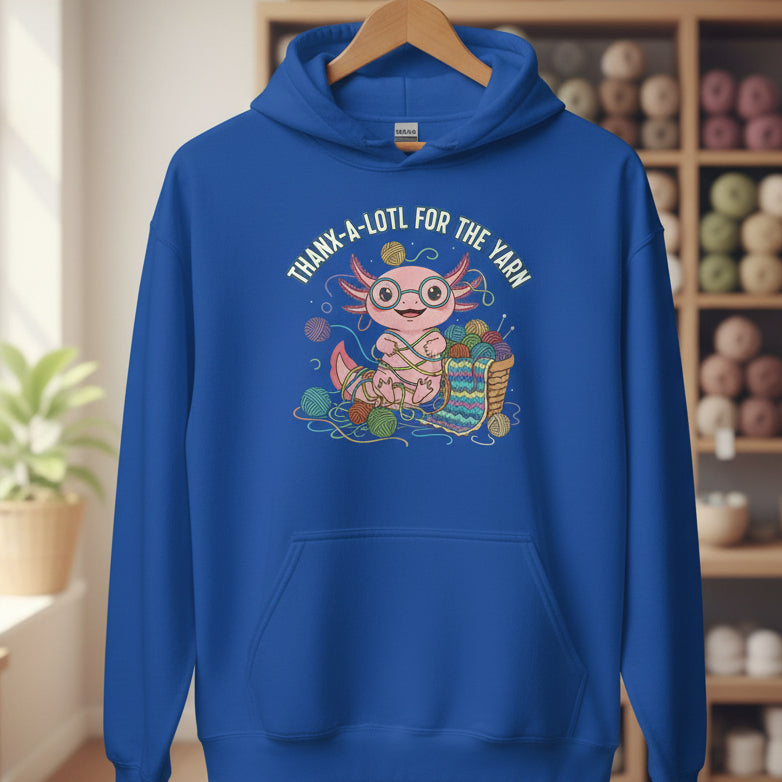 Thanx-a-lotl Hoodie Royal / S
