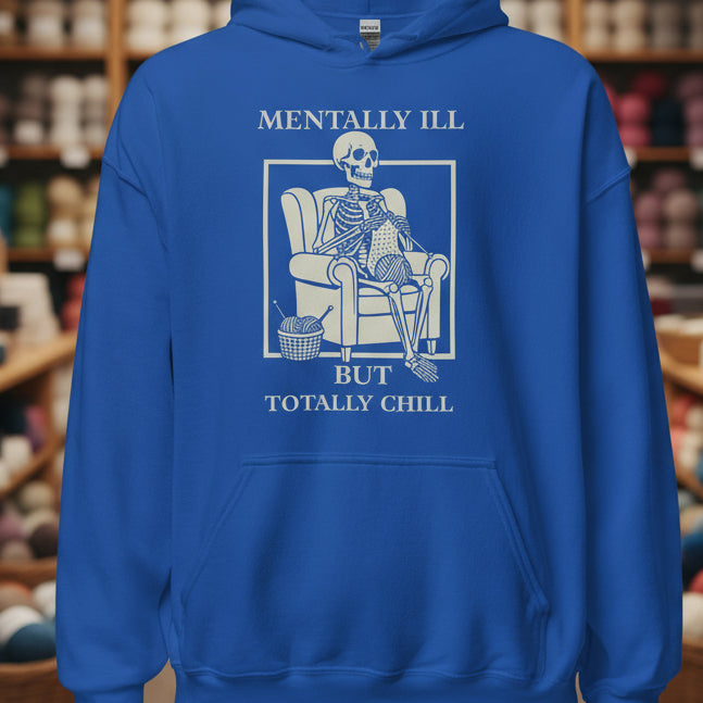 Totally Chill Hoodie Royal / S