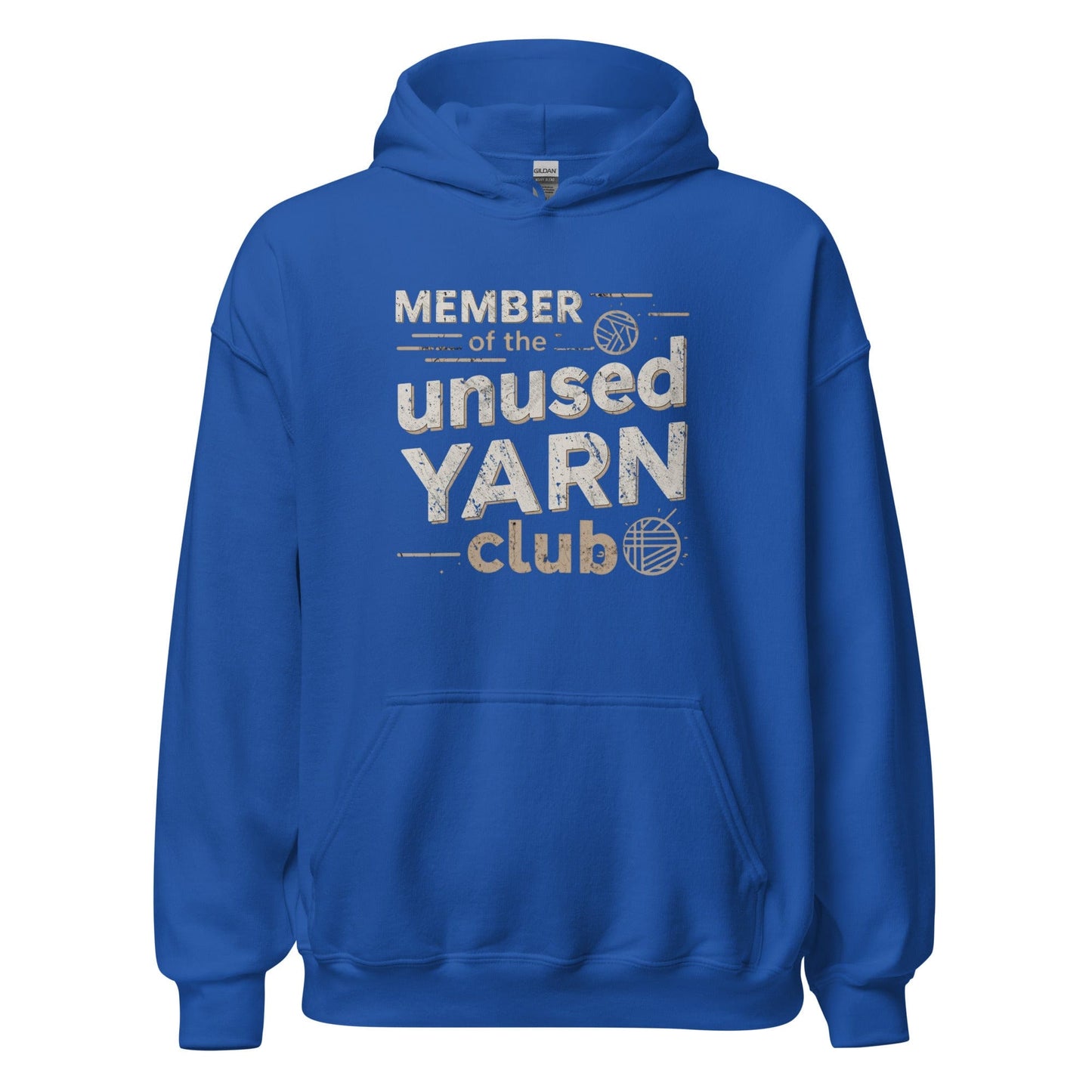 Unused Yarn Hoodie Royal / S