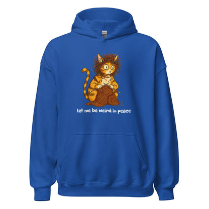Weird in Peace Hoodie Royal / S