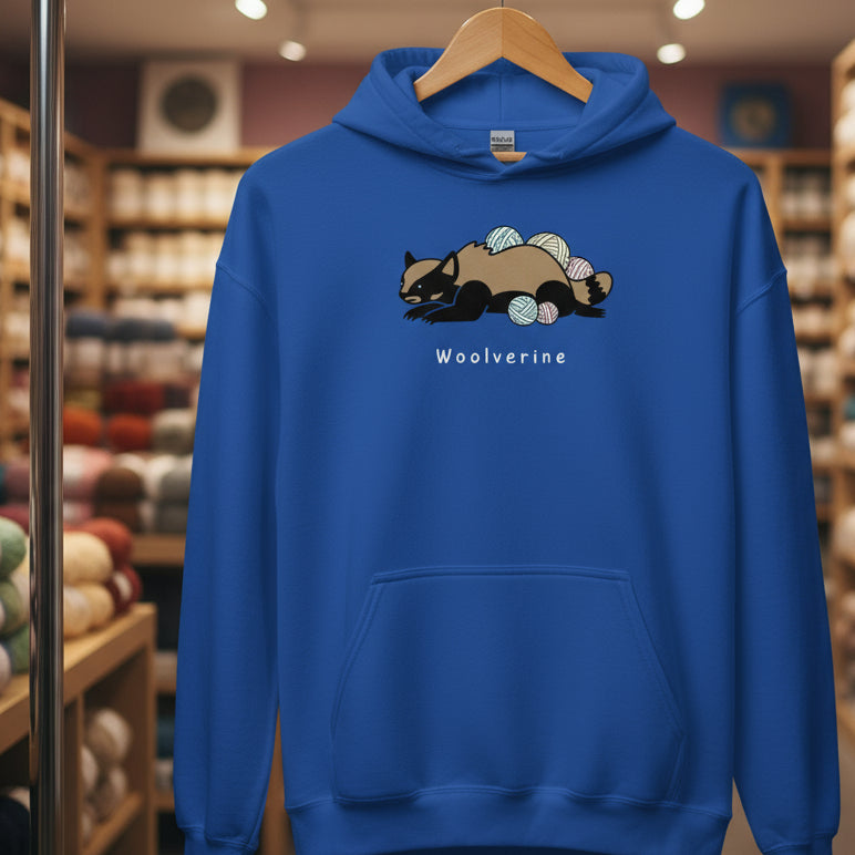 Woolverine Hoodie Royal / S