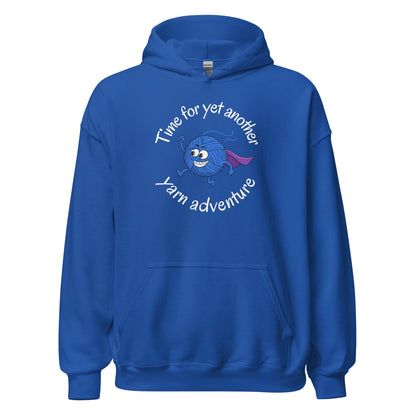 Yarn Adventure Hoodie Royal / S