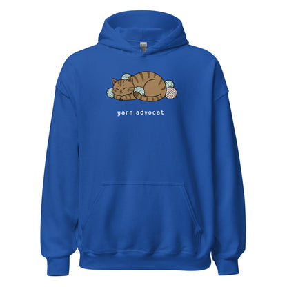 Yarn Advocat Hoodie Royal / S
