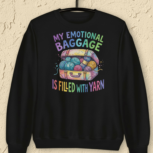 Emotional Baggage Sweatshirt Black / S