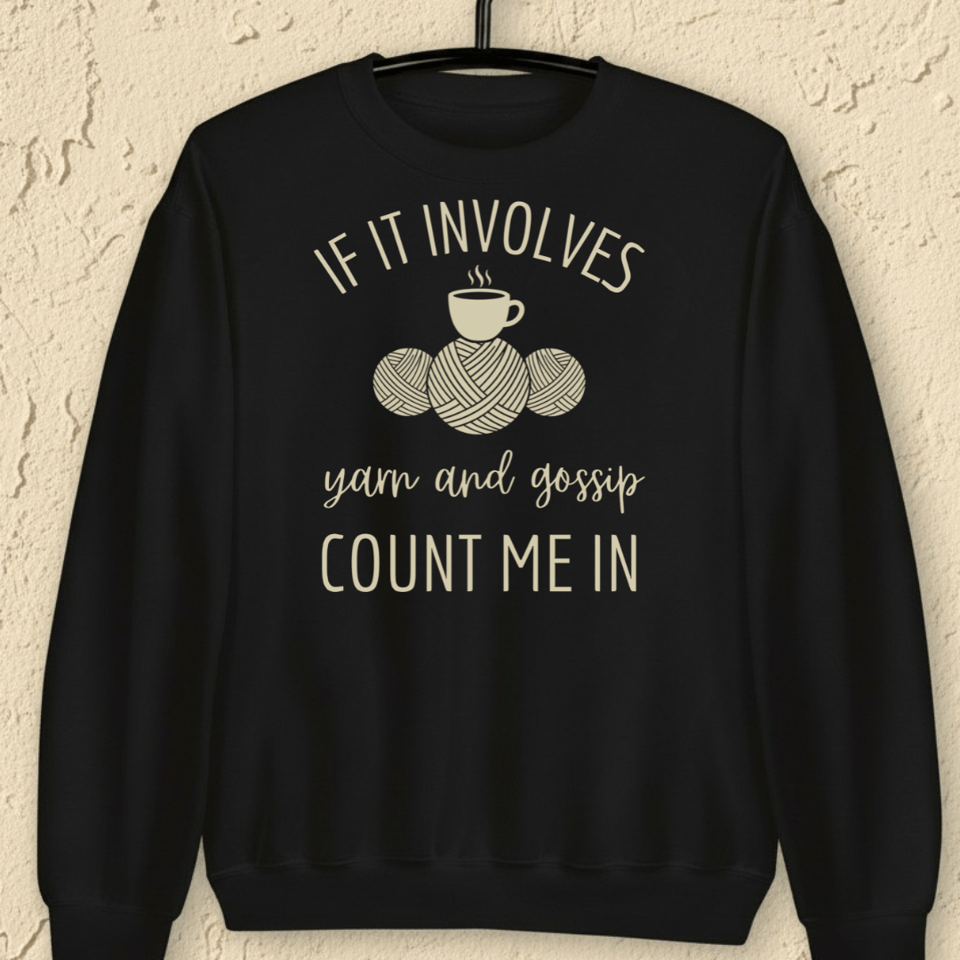 Yarn & Gossip Sweatshirt Black / S