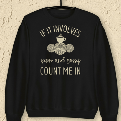 Yarn & Gossip Sweatshirt Black / S