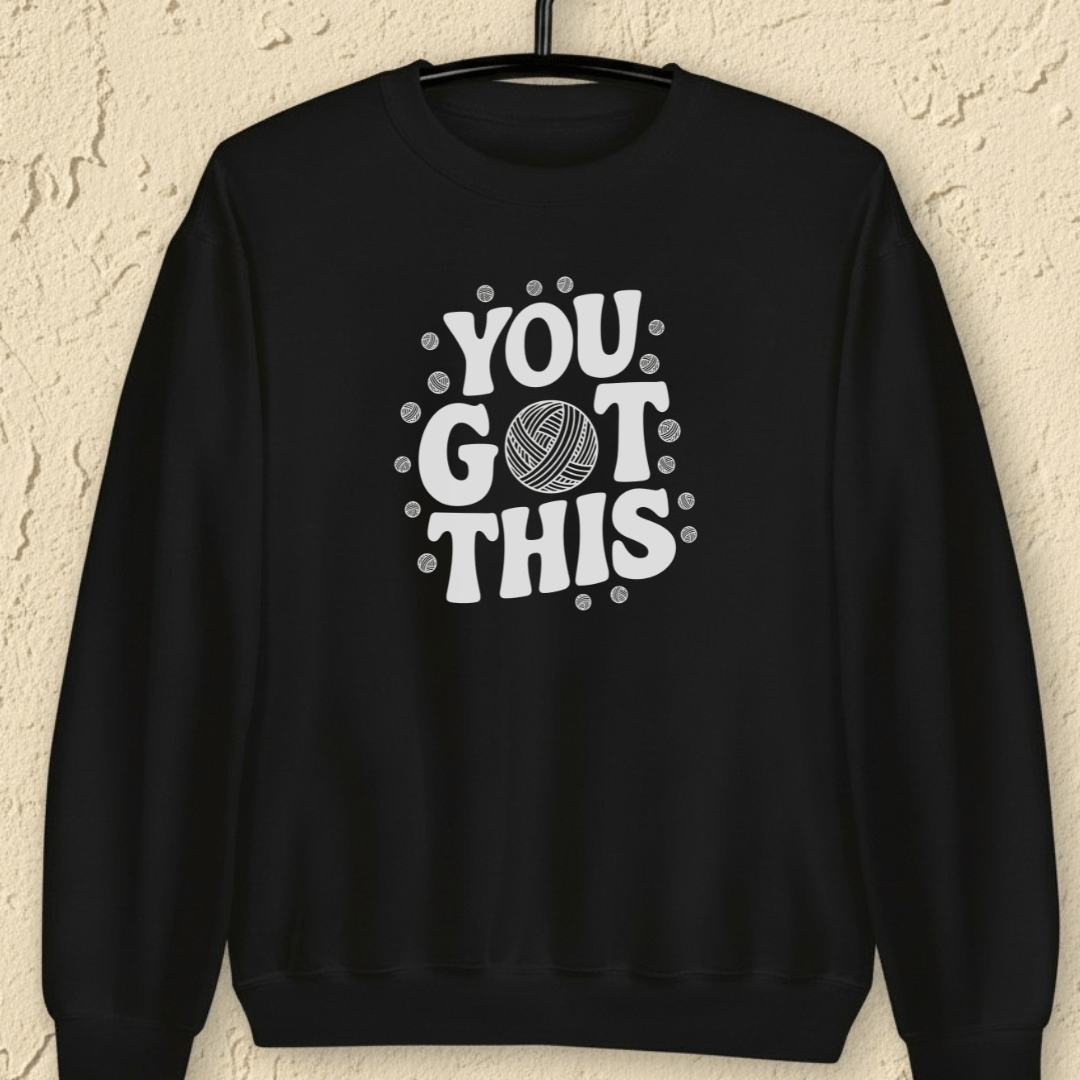 You Got This Sweatshirt Black / S