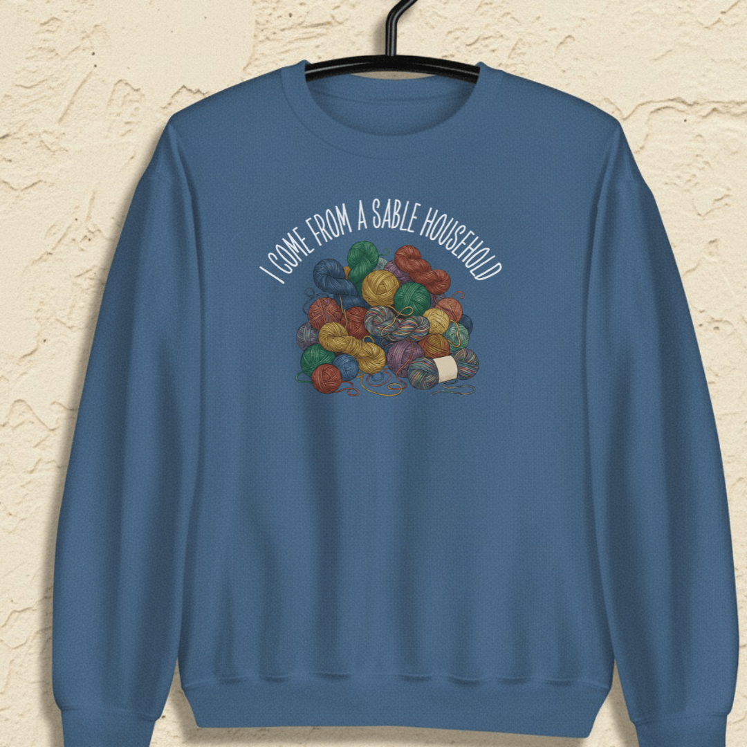 Sable Household Sweatshirt Indigo Blue / S