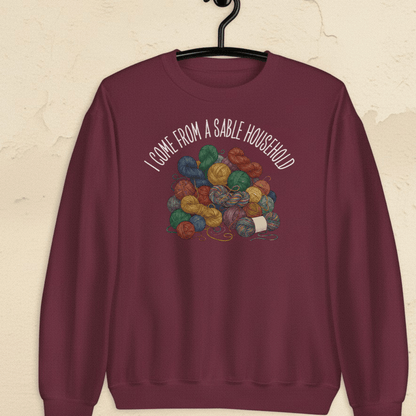 Sable Household Sweatshirt Maroon / S