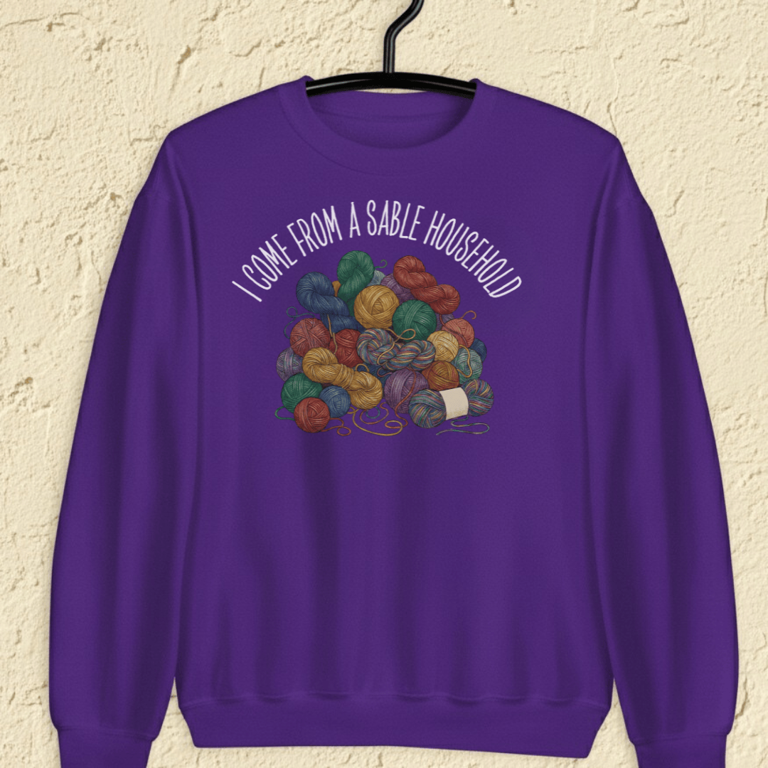 Sable Household Sweatshirt Purple / S