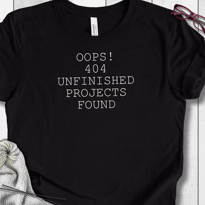 404 Error T-Shirt Black Heather / XS