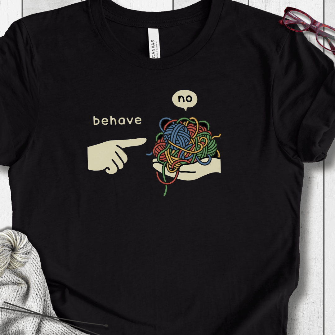 Behave T-Shirt Black Heather / XS