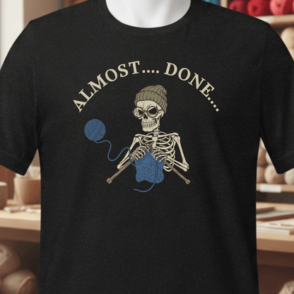 Almost Done T-Shirt Black / XS