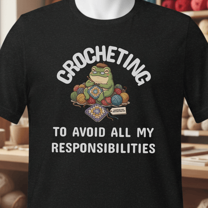 Avoid Responsibilities T-Shirt Black / XS